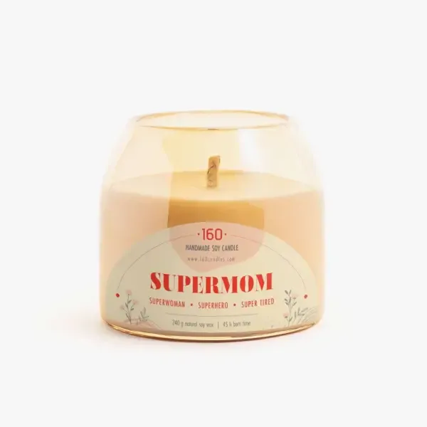 Supermom candle - 3
