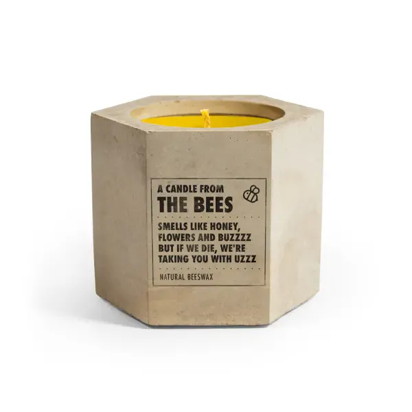 Bee candle - 1