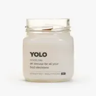 YOLO candle - 1