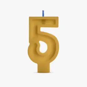 Свещ за торта 5 пчелен - 1
