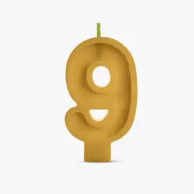 Свещ за торта 9 пчелен - 1